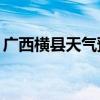 广西横县天气预报15天查询结果（广西横县）